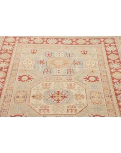 Tappeto Kazak Afghanistan beige giallo 118x181