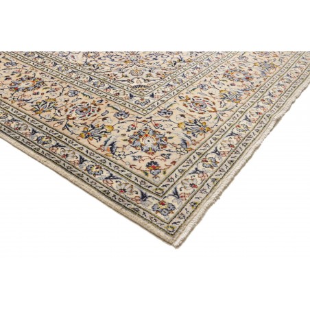 Tappeto Kashan Persia bianco verde 240x355