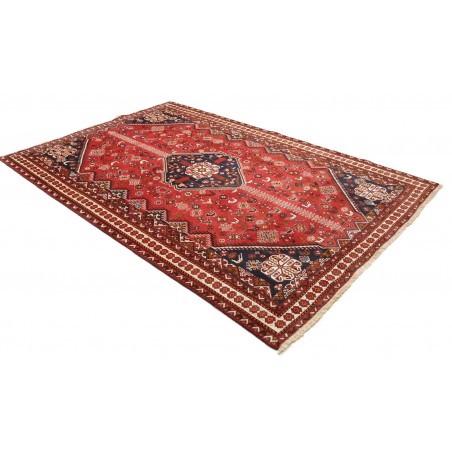 Tappeto Shiraz Fine Persia marrone rosso 208x315