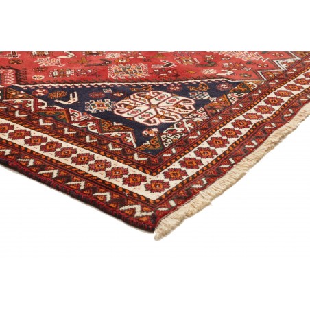 Tappeto Shiraz Fine Persia marrone rosso 208x315