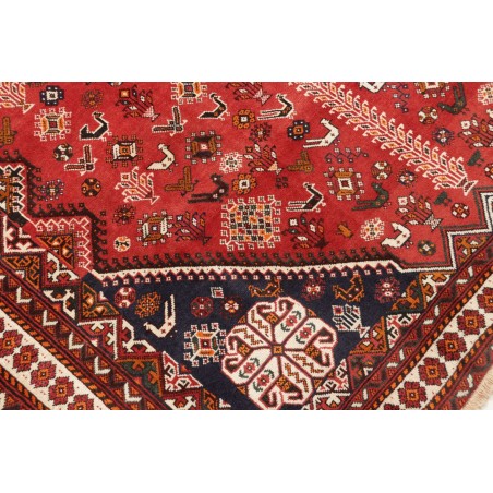 Tappeto Shiraz Fine Persia marrone rosso 208x315