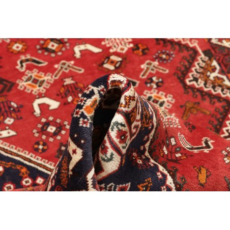Tappeto Shiraz Fine Persia marrone rosso 208x315