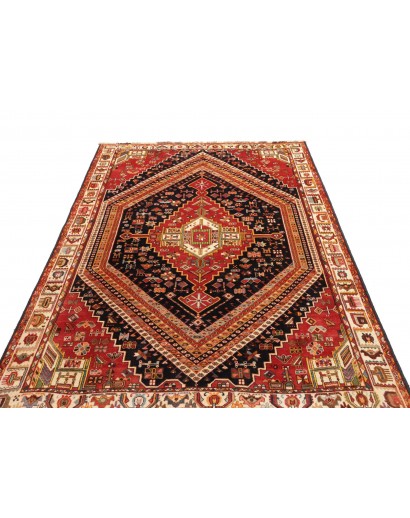 Tappeto Shiraz Fine Persia rosso grigio 180x274