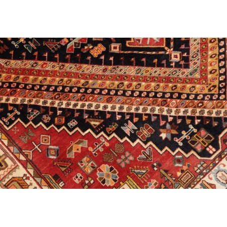 Tappeto Shiraz Fine Persia rosso grigio 180x274