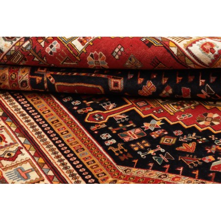 Tappeto Shiraz Fine Persia rosso grigio 180x274