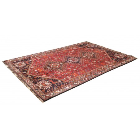 Tappeto Shiraz Fine Persia marrone giallo 177x266