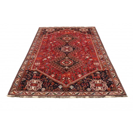 Tappeto Shiraz Fine Persia marrone giallo 177x266