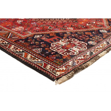 Tappeto Shiraz Fine Persia marrone giallo 177x266