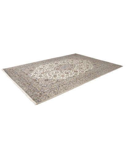 Tappeto Kashan Persia bianco 235x343