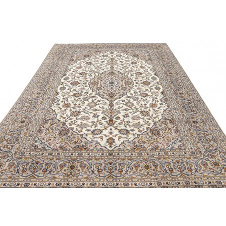 Tappeto Kashan Persia bianco 235x343