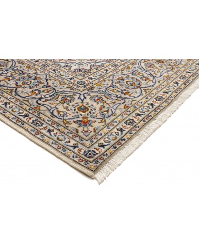 Tappeto Kashan Persia bianco 235x343