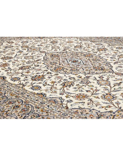 Tappeto Kashan Persia bianco 235x343