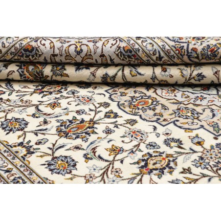 Tappeto Kashan Persia bianco 235x343