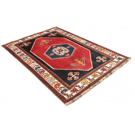 Tappeto Shiraz Fine Persia marrone giallo 150x206