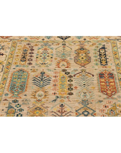 Tappeto Tribal Pakistan marrone 125x187