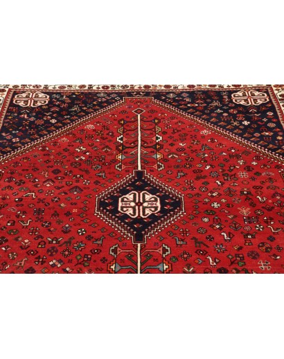 Tappeto Shiraz Fine Persia marrone grigio 162x220