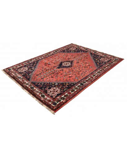 Tappeto Shiraz Fine Persia marrone rosso 162x218