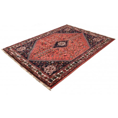 Tappeto Shiraz Fine Persia marrone rosso 162x218