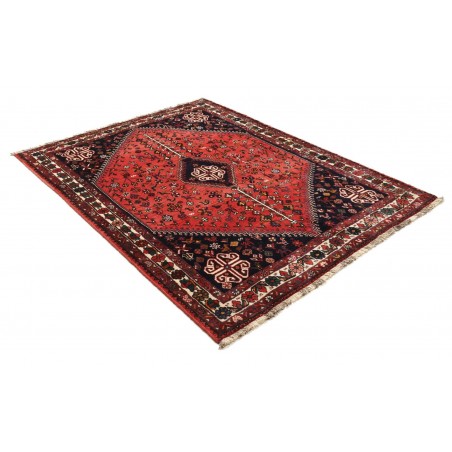 Tappeto Shiraz Fine Persia marrone rosso 162x218