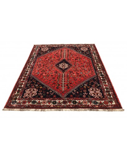 Tappeto Shiraz Fine Persia marrone rosso 162x218