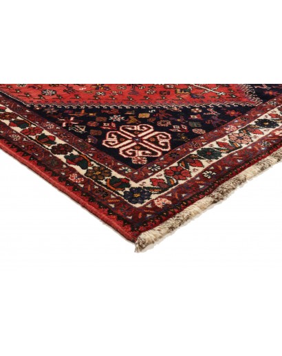 Tappeto Shiraz Fine Persia marrone rosso 162x218
