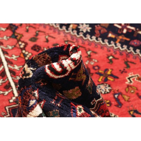 Tappeto Shiraz Fine Persia marrone rosso 162x218