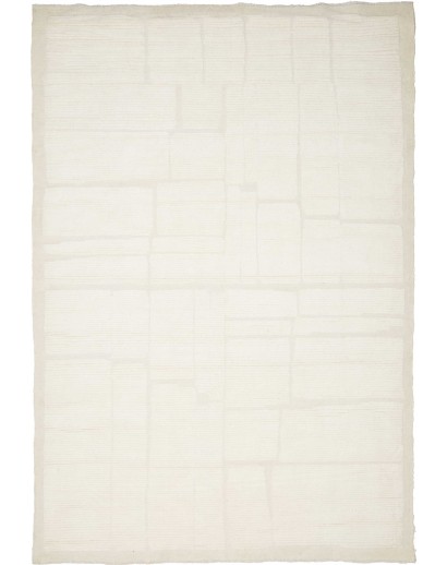 Tappeto Gabbeh Marrakech Pakistan bianco beige 174x257
