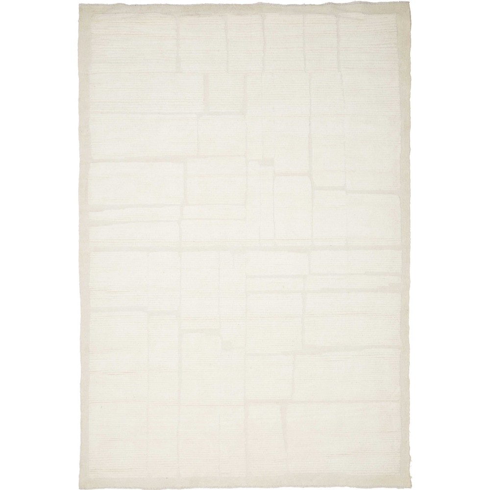 Tappeto Gabbeh Marrakech Pakistan bianco beige 174x257 Tappeto Gabbeh Marrakech Pakistan bianco beige 174x257
