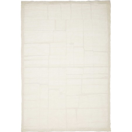 Tappeto Gabbeh Marrakech Pakistan bianco beige 174x257