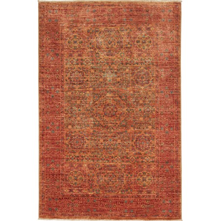 Tappeto Mamlouk Pakistan marrone giallo 99x151
