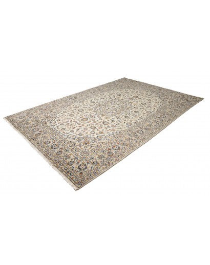 Tappeto Kashan Persia bianco 200x303