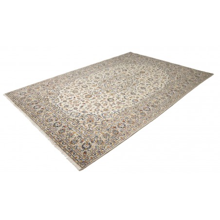 Tappeto Kashan Persia bianco 200x303