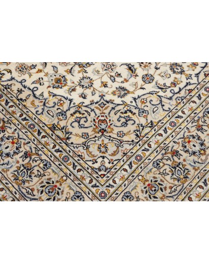 Tappeto Kashan Persia bianco 200x303