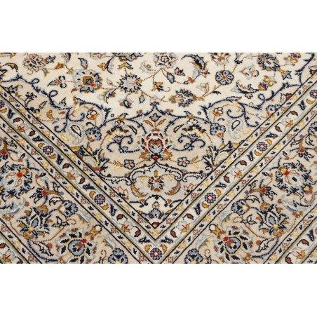 Tappeto Kashan Persia bianco 200x303
