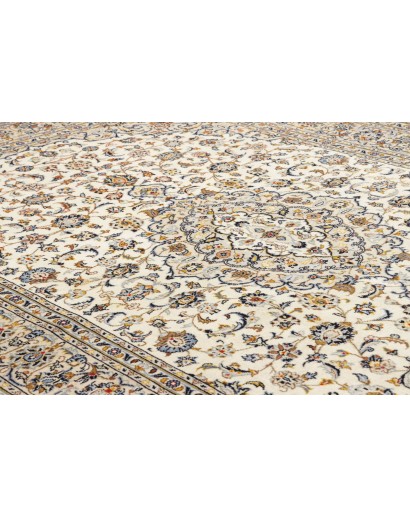 Tappeto Kashan Persia bianco 200x303