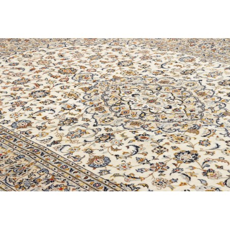 Tappeto Kashan Persia bianco 200x303
