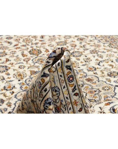 Tappeto Kashan Persia bianco 200x303