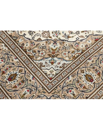 Tappeto Kashan Persia beige verde 200x290