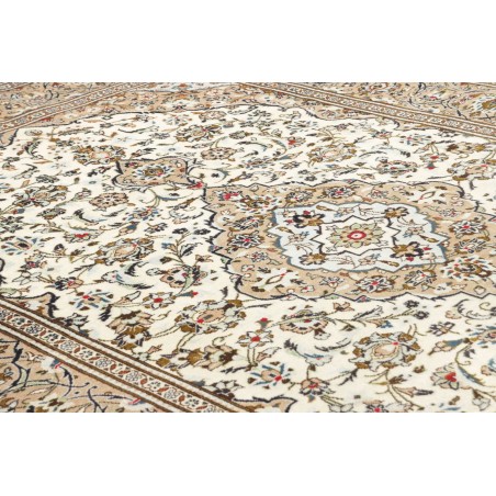 Tappeto Kashan Persia beige verde 200x290