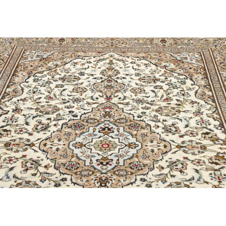 Tappeto Kashan Persia beige verde 200x290