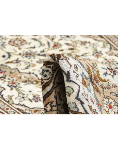 Tappeto Kashan Persia beige verde 200x290