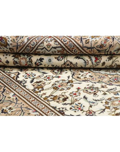 Tappeto Kashan Persia beige verde 200x290