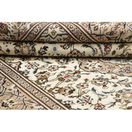 Tappeto Kashan Persia beige verde 200x290