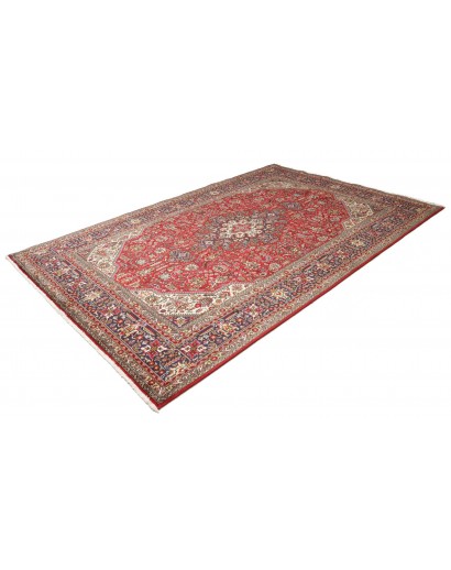 Tappeto Tabriz Persia marrone giallo 198x293