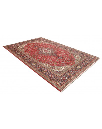 Tappeto Tabriz Persia marrone giallo 198x293
