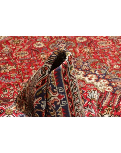 Tappeto Tabriz Persia marrone giallo 198x293