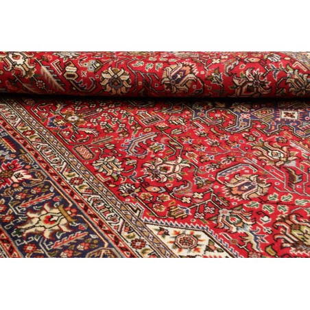 Tappeto Tabriz Persia marrone giallo 198x293