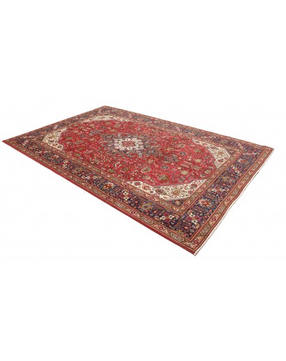 Tappeto Tabriz Persia marrone rosso 200x300