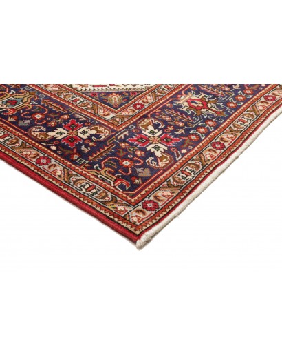 Tappeto Tabriz Persia marrone rosso 200x300