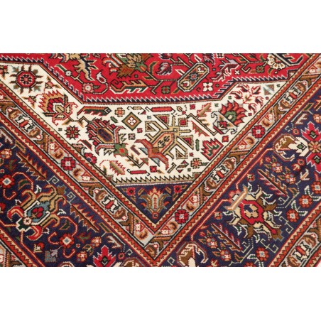 Tappeto Tabriz Persia marrone rosso 200x300
